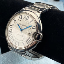 Load image into Gallery viewer, RETIREMENT SALE: Estate Cartier Ballon Bleu 42mm men’s watch