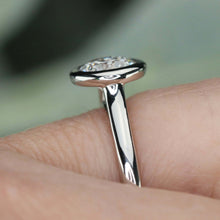 Load image into Gallery viewer, RETIREMENT SALE! The Eliza - 1.45ct lab grown diamond solitaire ring in 14k white gold