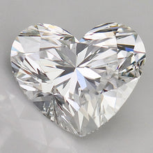 Load image into Gallery viewer, 4.01ct heart shaped lab grown diamond E/VS2 necklace in 14k