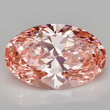 Load image into Gallery viewer, The Elena - 4.70ct oval cut lab grown diamond ring FVP/VS1 in 14k white gold