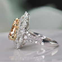 Load image into Gallery viewer, SPECIAL!  Incredible pear shaped lab grown diamond ring