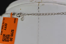 Load image into Gallery viewer, Sterling silver pearl necklace from EFFY