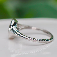 Load image into Gallery viewer, SPECIAL!  Oval shaped lab grown diamond ring in 14k white gold