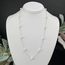 Load image into Gallery viewer, Sterling silver pearl necklace from EFFY
