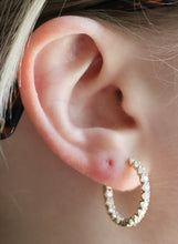 Load image into Gallery viewer, SPECIAL PRICING!  Lab Grown 2.06ctw diamond Huggies in 14k yellow gold