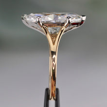 Load image into Gallery viewer, MANOR ROYAL: The Isla - 18k/Platinum 6.04ct Marquise lab grown diamond ring F VS1 with IGI report
