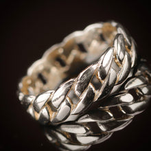 Load image into Gallery viewer, Cuban link band in yellow gold