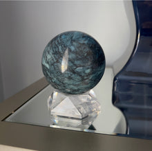 Load image into Gallery viewer, 73mm sodalite ball and stand
