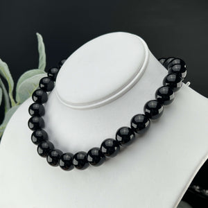 80% OFF!!!  Large onyx bead hank