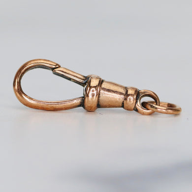 Vintage rose gold dog clip