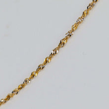Load image into Gallery viewer, 14k two tone gold Italian chain