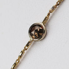 Load image into Gallery viewer, LAYAWAY: PAYMENT 6 OF 6: 2.50ctw Rose cut diamonds by the yard necklace in 18k yellow gold