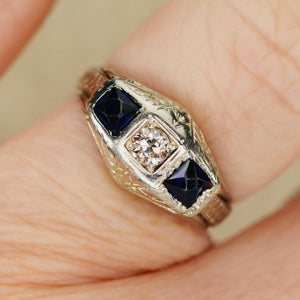 Find the perfect vintage sapphire ring for any occasion on our website. Our antique and contemporary sapphire rings have been hand selected for quality and desirability.