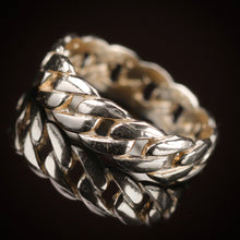 Load image into Gallery viewer, Cuban link band in yellow gold