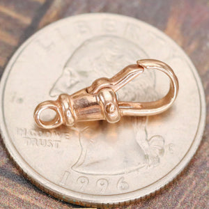 Vintage rose gold dog clip