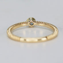 Load image into Gallery viewer, Diamond solitaire in 14k yellow gold
