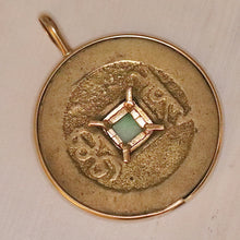 Load image into Gallery viewer, Estate Vintage Chinese antique coin pendant