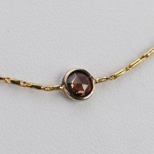 Load image into Gallery viewer, LAYAWAY: PAYMENT 6 OF 6: 2.50ctw Rose cut diamonds by the yard necklace in 18k yellow gold