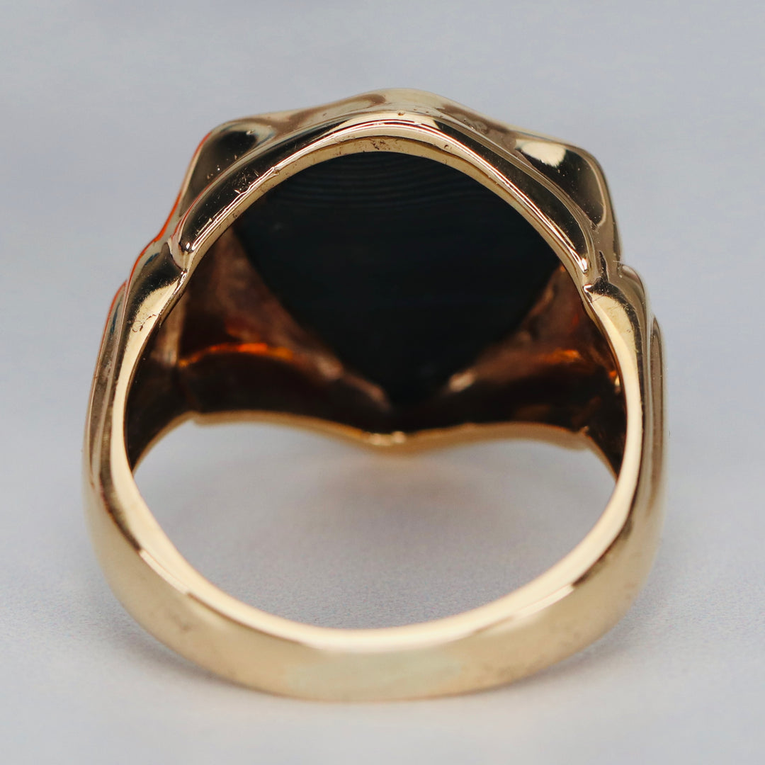 Find the perfect vintage onyx ring for any occasion on our website. Our antique onyx rings are hand selected for quality and desirability,