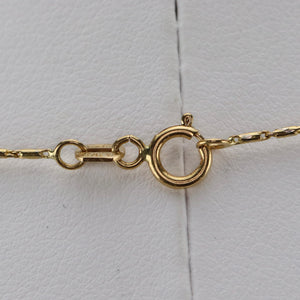 LAYAWAY: PAYMENT 6 OF 6: 2.50ctw Rose cut diamonds by the yard necklace in 18k yellow gold