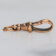 Load image into Gallery viewer, Vintage rose gold dog clip