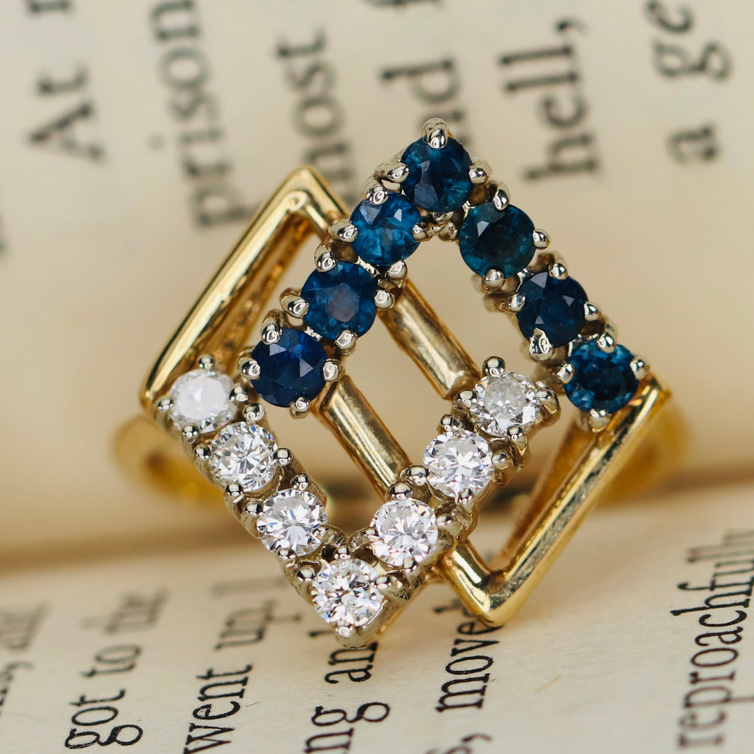 Find the perfect vintage sapphire ring for any occasion at Manor Jewels. Our antique and contemporary sapphire rings have been hand selected for quality and desirability.