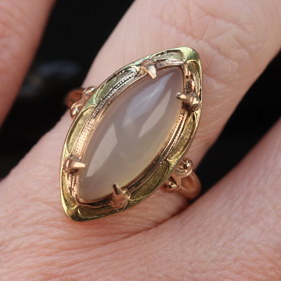 Vintage ring in yellow gold from Manor Jewels