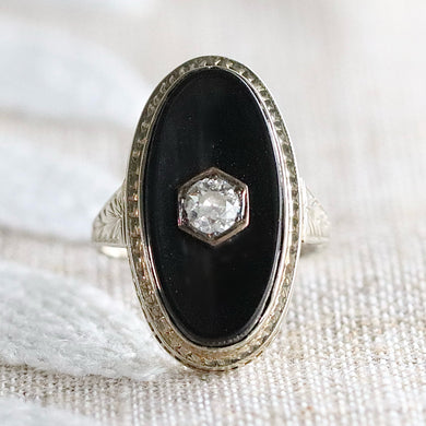 Antique and vintage onyx jewelry from Manor Jewels