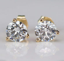 SPECIAL! Lab grown 3ctw F-G/SI+ Diamond studs in your choice of setting and gold