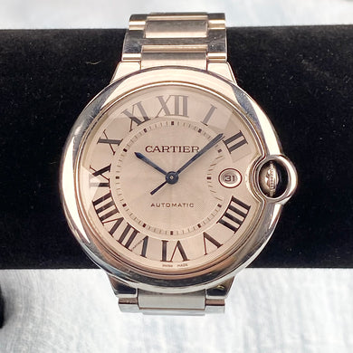 RETIREMENT SALE: Estate Cartier Ballon Bleu 42mm men’s watch
