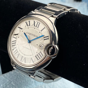 RETIREMENT SALE: Estate Cartier Ballon Bleu 42mm men’s watch