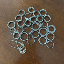 Load image into Gallery viewer, SPECIAL: Large lot of sterling silver jewelry
