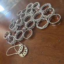 Load image into Gallery viewer, SPECIAL: Large lot of sterling silver jewelry