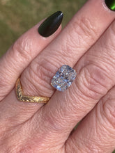 Load image into Gallery viewer, DEPOSIT FOR CUSTOM ORDER:  Elongated cushion cut lab grown diamond ring in 14k yellow gold
