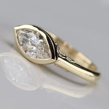 Load image into Gallery viewer, The Persephone - 1.60ct E/VVS2 Marquise lab grown diamond ring