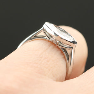The Pippa - 1.67ct D/VVS2 Marquise lab grown diamond ring