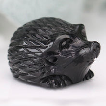 Load image into Gallery viewer, Sweet Whitby Jet hedgehog