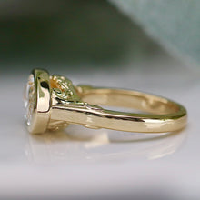 Load image into Gallery viewer, The Persephone - 3.24ct Marquise cut lab grown diamond ring E VVS2 in 14k yellow