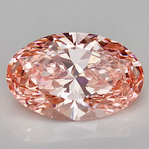 The Elena - 4.70ct oval cut lab grown diamond ring FVP/VS1 in 14k white gold