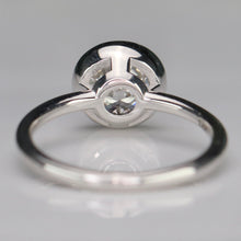 Load image into Gallery viewer, 2.10ct E/VVS2 Ideal cut lab grown diamond ring in 14k white gold