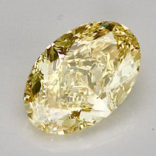 Load image into Gallery viewer, 2.06ct oval shaped loose lab grown diamond FIY/VVS2 with IGI report