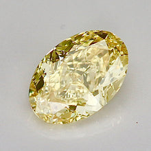 Load image into Gallery viewer, 2.06ct oval shaped loose lab grown diamond FIY/VVS2 with IGI report