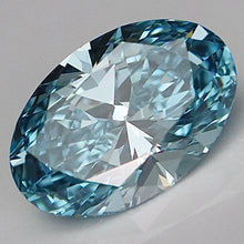 Load image into Gallery viewer, 2.05ct oval shaped loose lab grown diamond FVB/VS1 with IGI report