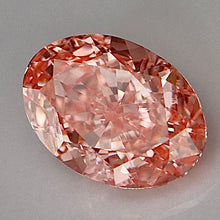 Load image into Gallery viewer, 1.48ct oval shaped loose lab grown diamond Fancy Pink/VS1