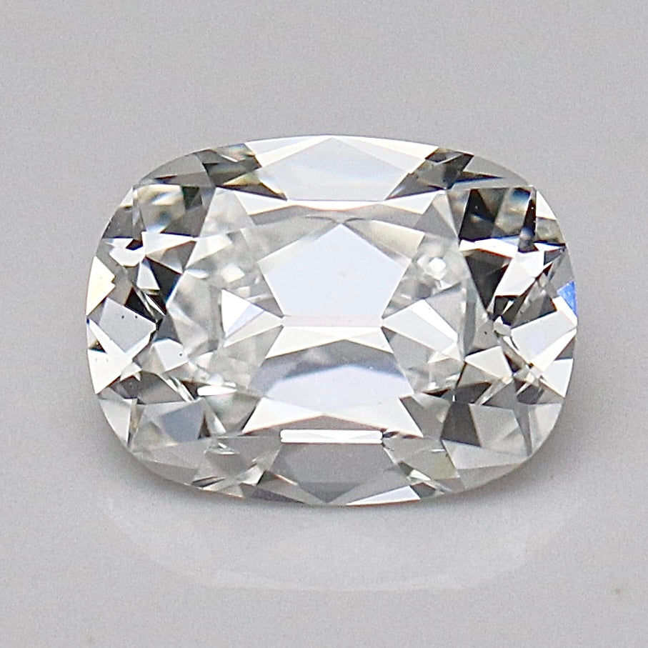 2.03ct antique cushion cut loose lab grown diamond E/VS2 with IGI report