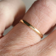 Load image into Gallery viewer, SPECIAL!  2mm 14k yellow gold band