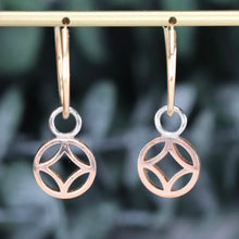 Load image into Gallery viewer, RETIRED Ti Sento hoop charms in sterling silver