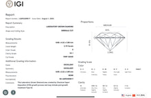 Load image into Gallery viewer, 50% OFF!  3ctw emerald cut lab grown diamond ring in 14k white gold