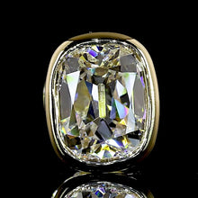 Load image into Gallery viewer, SPECIAL!  Lab grown 1ctw E-F/VS Antique Cushion Cut lab grown diamond studs in 14k yellow gold