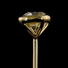 Load image into Gallery viewer, SPECIAL!  Lab grown 1ctw E-F/VS Radiant Cut lab grown diamond studs in 14k yellow gold